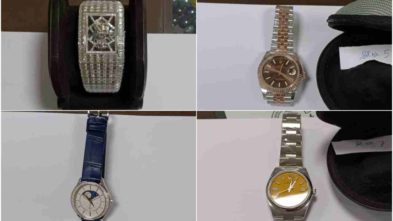 A priceless watch stolen at Delhi airport.... This is a watch worth 27