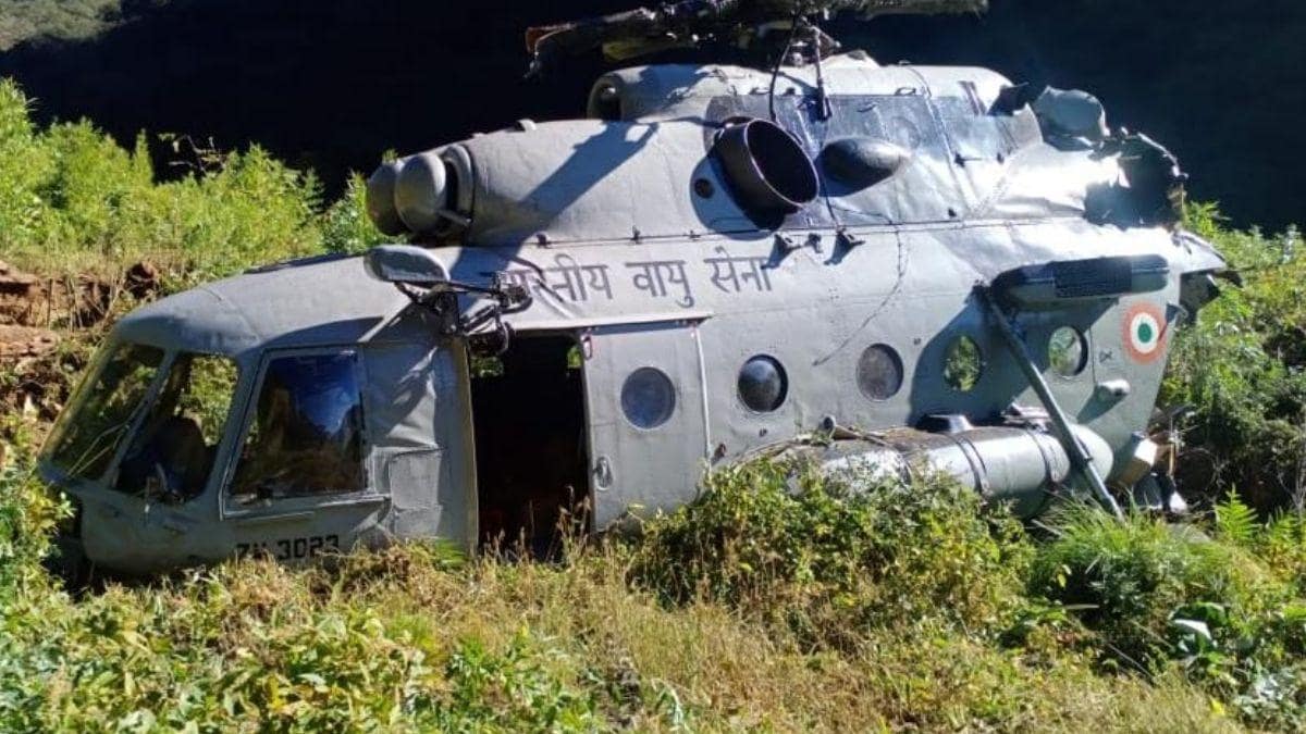 Army helicopter crashes in Arunachal Pradesh's Siang, search operation